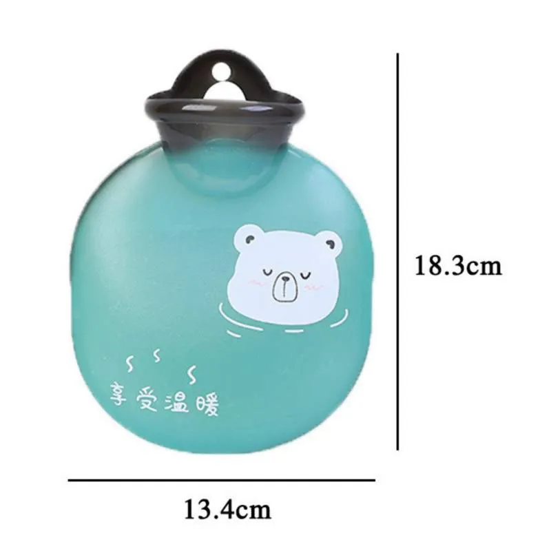 Грелка для дома зимняя прочная инъекций воды грелка портативная мультяшная