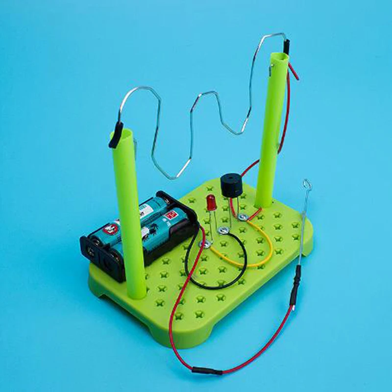 Электронные детали АБС случайного цвета Обучающие ручные игрушки сделай сам