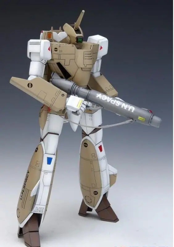 Волна Макросс MC-56 VF-1A battroid сборная игрушка робот фигурка модель фигурки 1/100