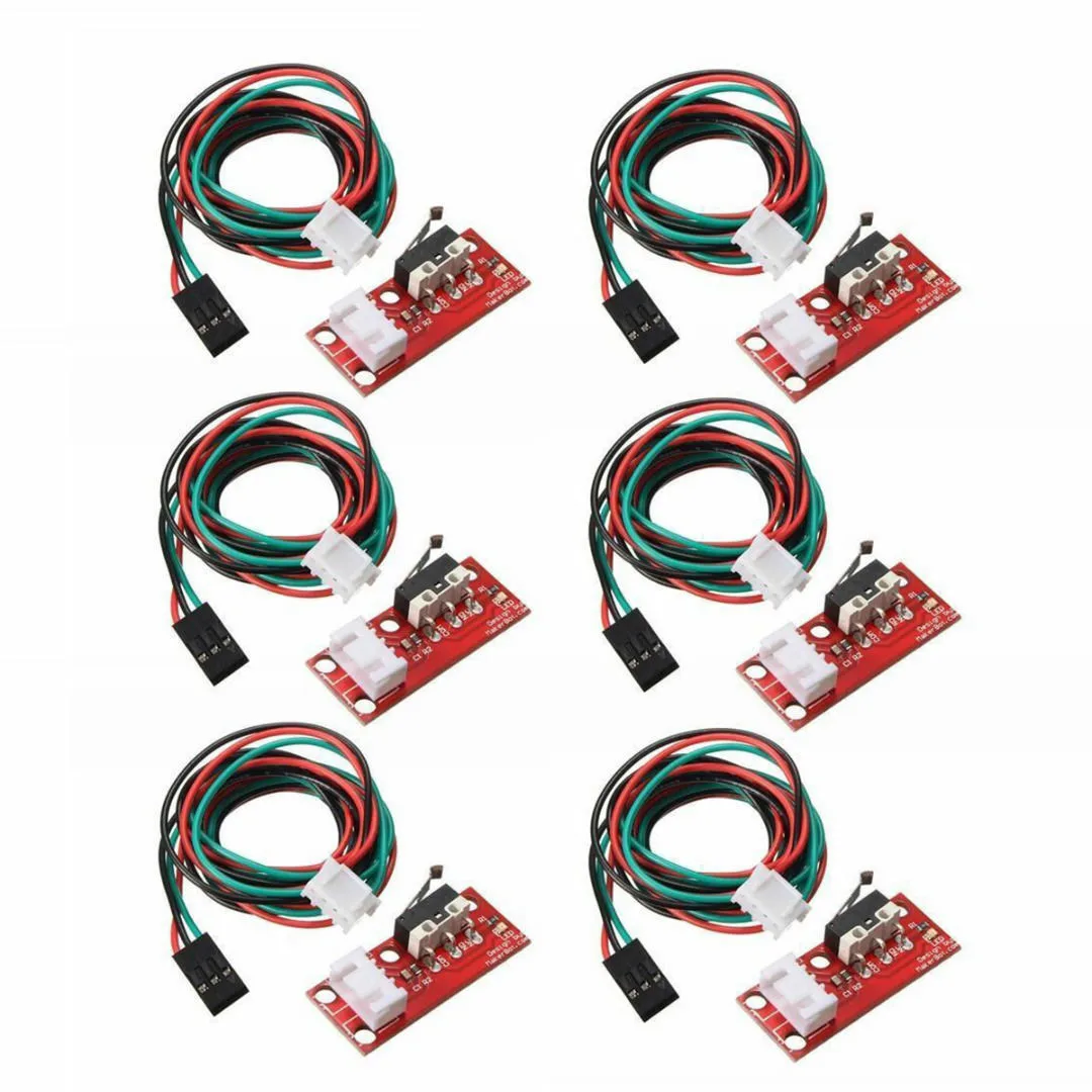 

6pcs Endstop Limit Mechanical End Stop Switch W/ Cable For CNC 3D Printer RAMPS High Quality Mechanical Endstop For 3D Printer