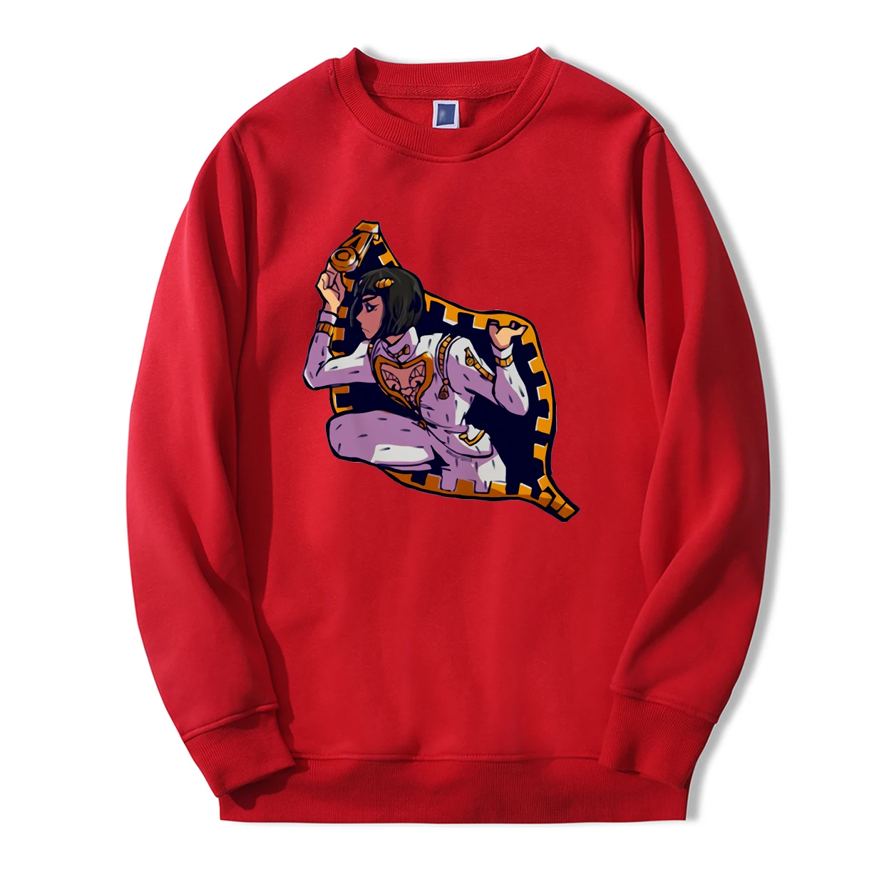 JoJo Необычные Приключения толстовки мужские весна зима мода Липкие Пальцы Bucciarati мужская толстовка флис Harajuku спортивный костюм