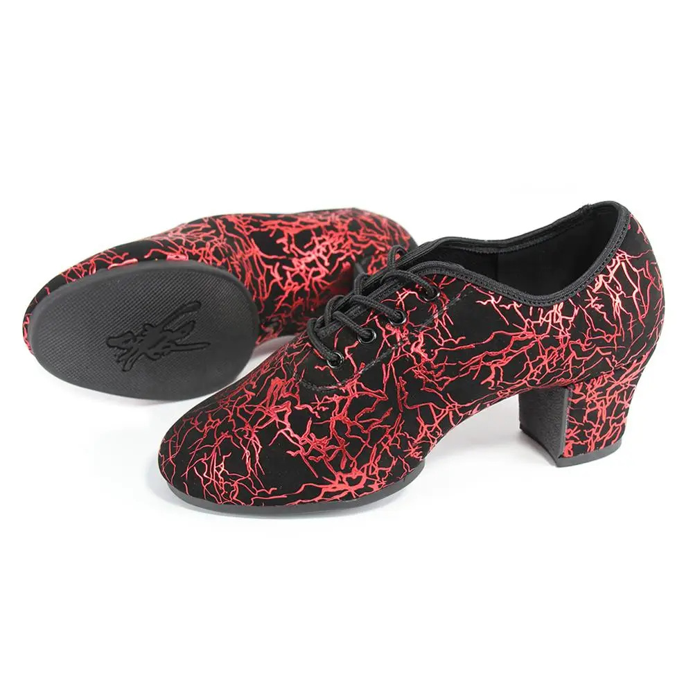 Туфли Hroyl мужские для танцев обувь взрослых каблук 3 см/5 см латиноамериканских