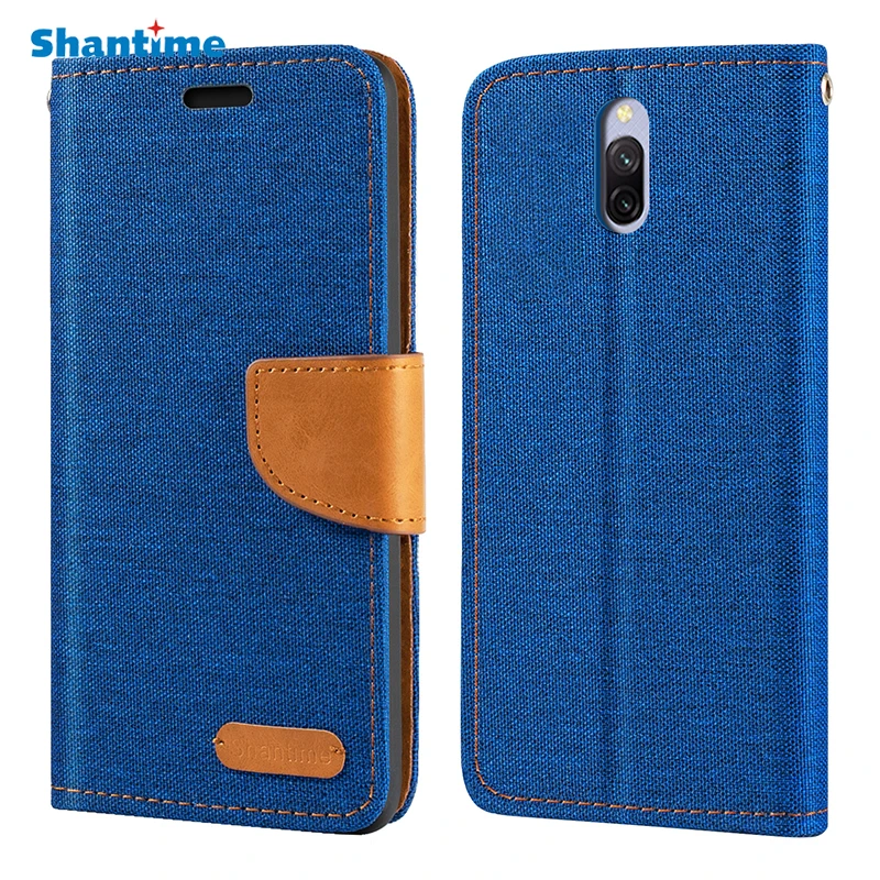 

Oxford Leather Wallet Case For Xiaomi Redmi 8A Pro With TPU Soft Back Cover Magnet Flip Case For Xiaomi Redmi 8A Pro