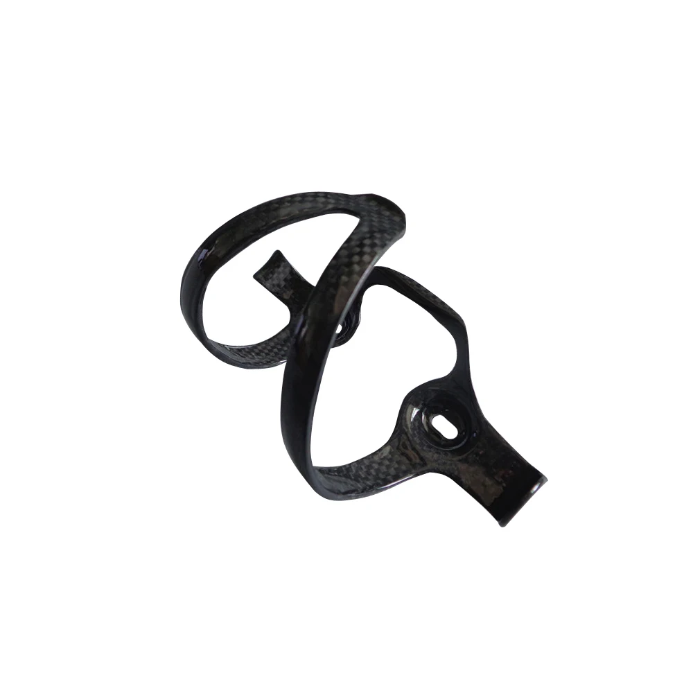 Карбоновая клетка для бутылок велосипедный держатель с боковой загрузкой водой