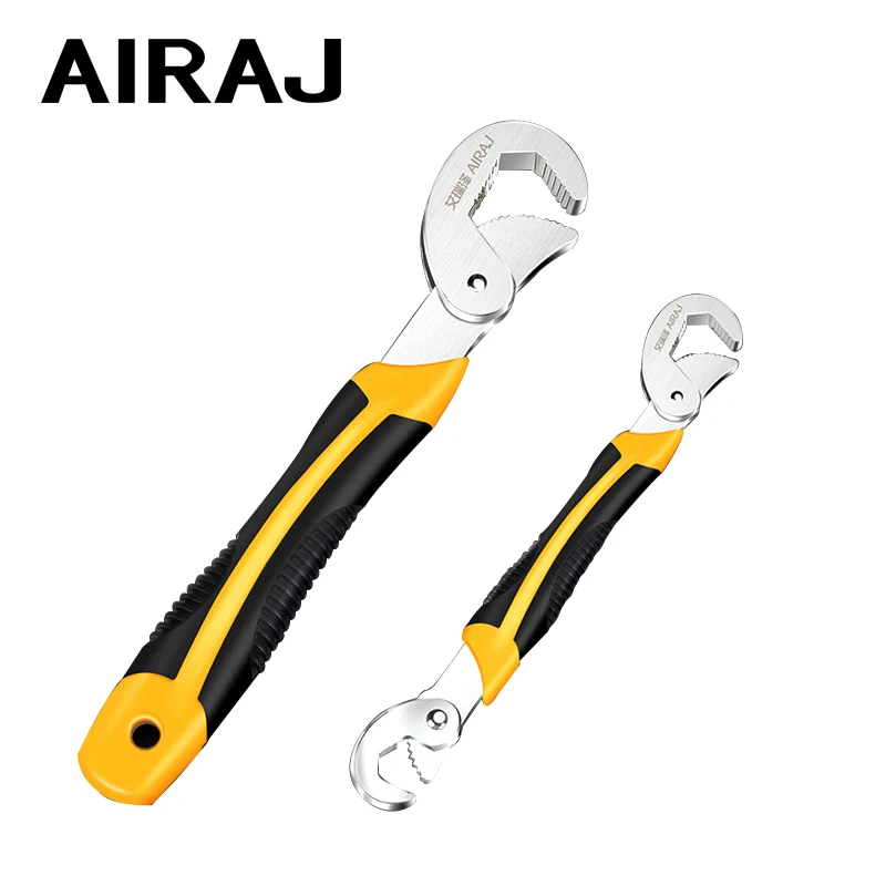 AIRAJ Universal Key Wrench Tool Set Large Opening Water Pipe Pliers Multifunctional Household Maintenance Manual Tools