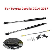 pair car front engine cover bonnet hood lift supports shock gas struts for toyota corolla sedan 4 door 2014 2015 2016 2017
