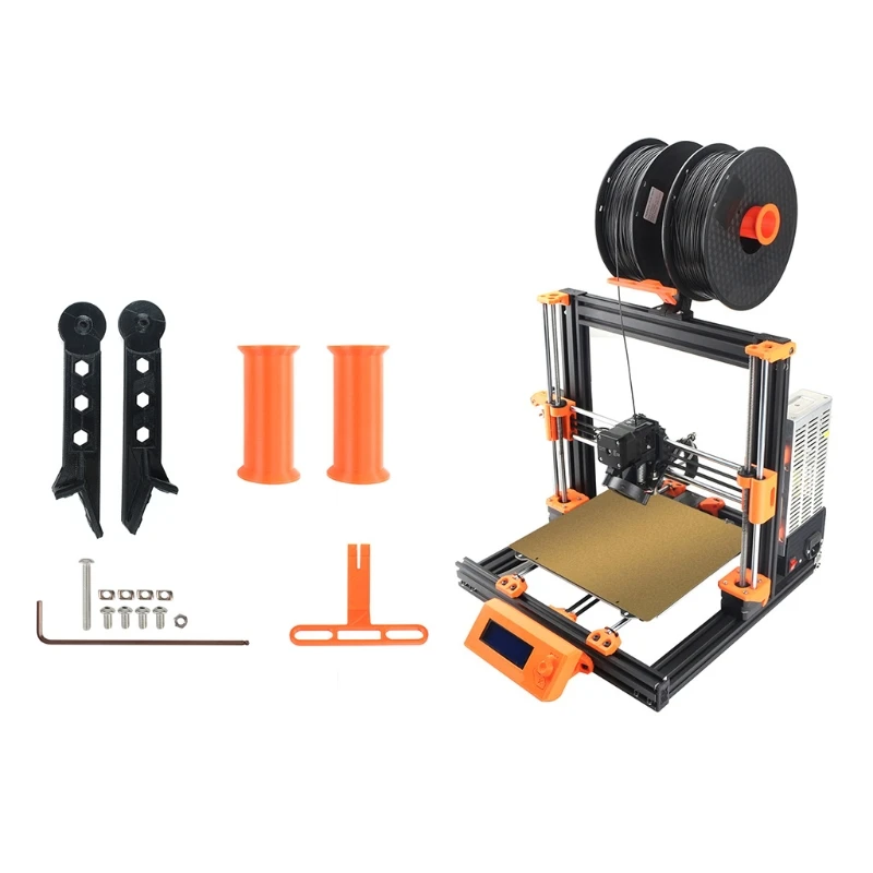 

3D Printer Accessories Prusa I3 Mk3s Bear Consumable Material Holder PETG Filament Two-color Bracket Holder