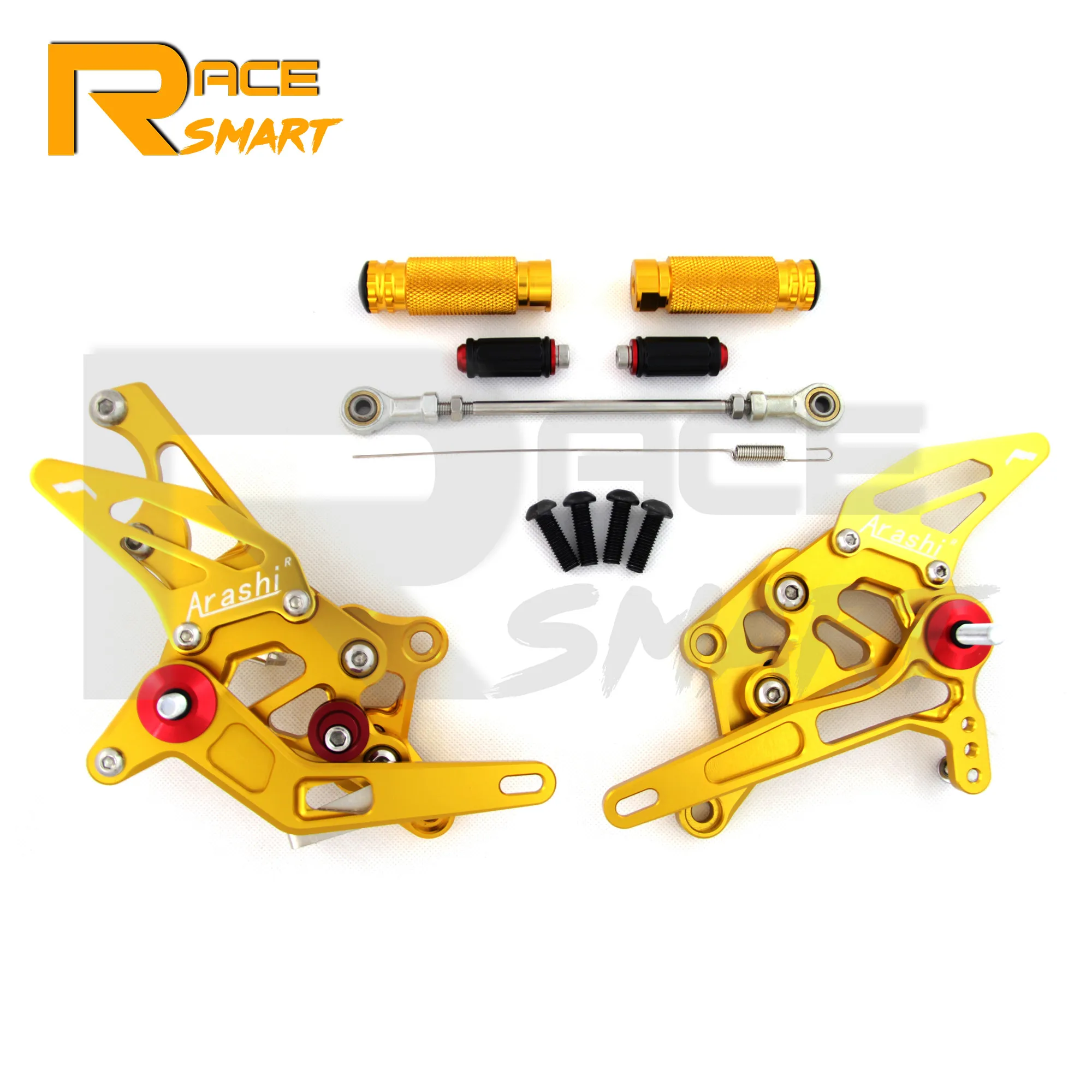 Регулируемые подножки с ЧПУ аксессуары для мотоциклов YAMAHA YZF R25 250 R3 2015 2021 Задние