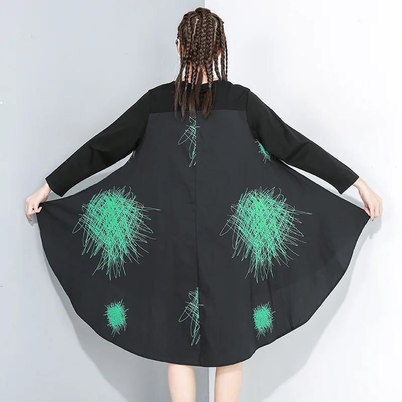 Max LuLu 2020 весенние корейские модные дизайнерские женские свободные платья женское