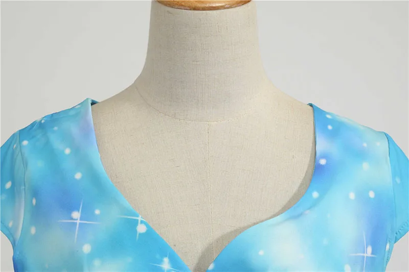 S~ 3XL женское рождественское платье праздничные вечерние платья размера плюс с коротким рукавом и v-образным вырезом Элегантное повседневное винтажное зимнее платье