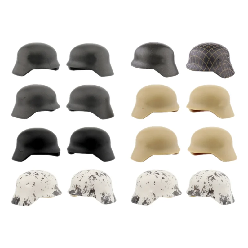 Немецкий шлем M35 времен Второй мировой войны фигурки военных солдат головные