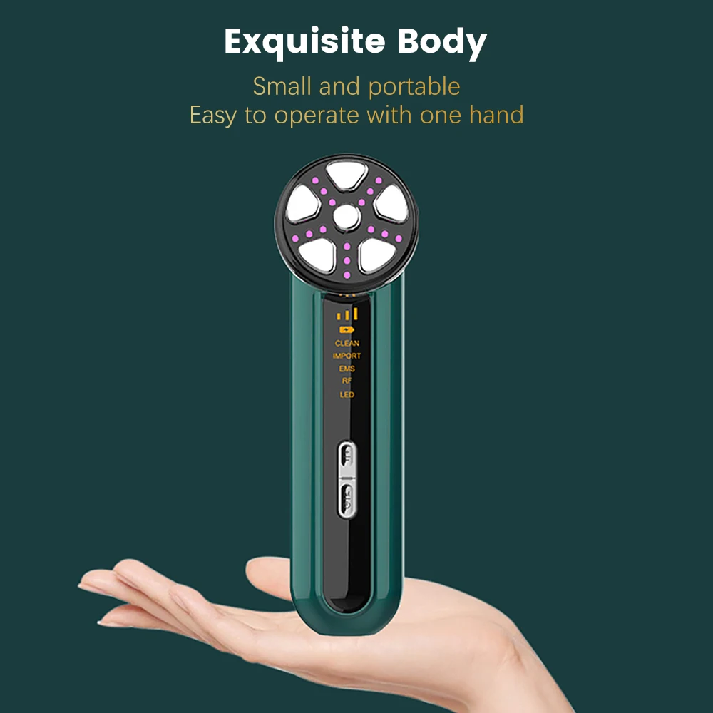 Goede Rf Kleur Licht Huidverjonging Instrument Ems Gezicht Massager Ipl Frequentie Schoonheid Instrument Multifunctionele Ultrasone Apparaat