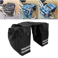 mtb bicycle double side rear rack carrier bag multifunctional bike trunk bag luggage pannier back seat cycling bycicle bag