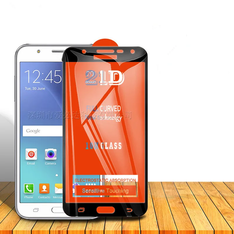 

Изогнутая Защитная стеклянная пленка 21D для Samsung J4 J4Plus J4prime J5 J5pro J5prime J5(2017) J6 J6plus J6prime J7