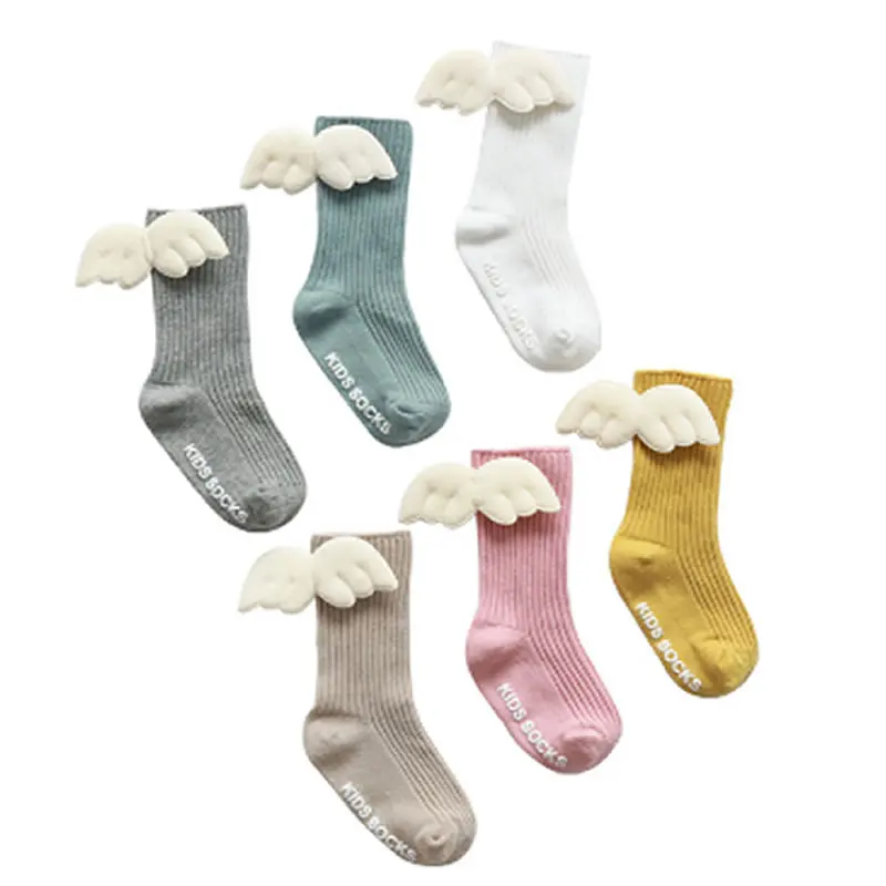 Носки для новорожденных хлопковые тонкие мальчиков и девочек