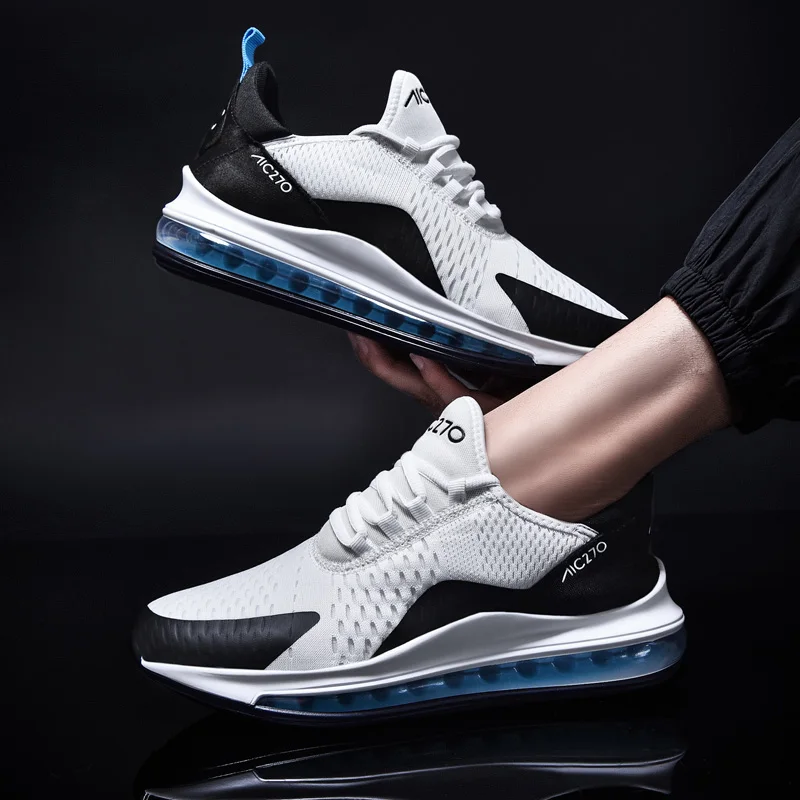 

Free Shipping Men's Outdoor Plus Size sports Shoes lightweight Breathable Mesh Men's Walking Shoes Running Mujer Casual