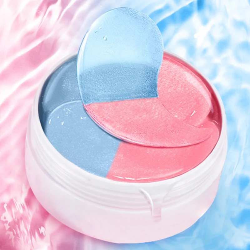 Двухцветная патч увлажняющая гладкая подушечки для глаз против анти-старения