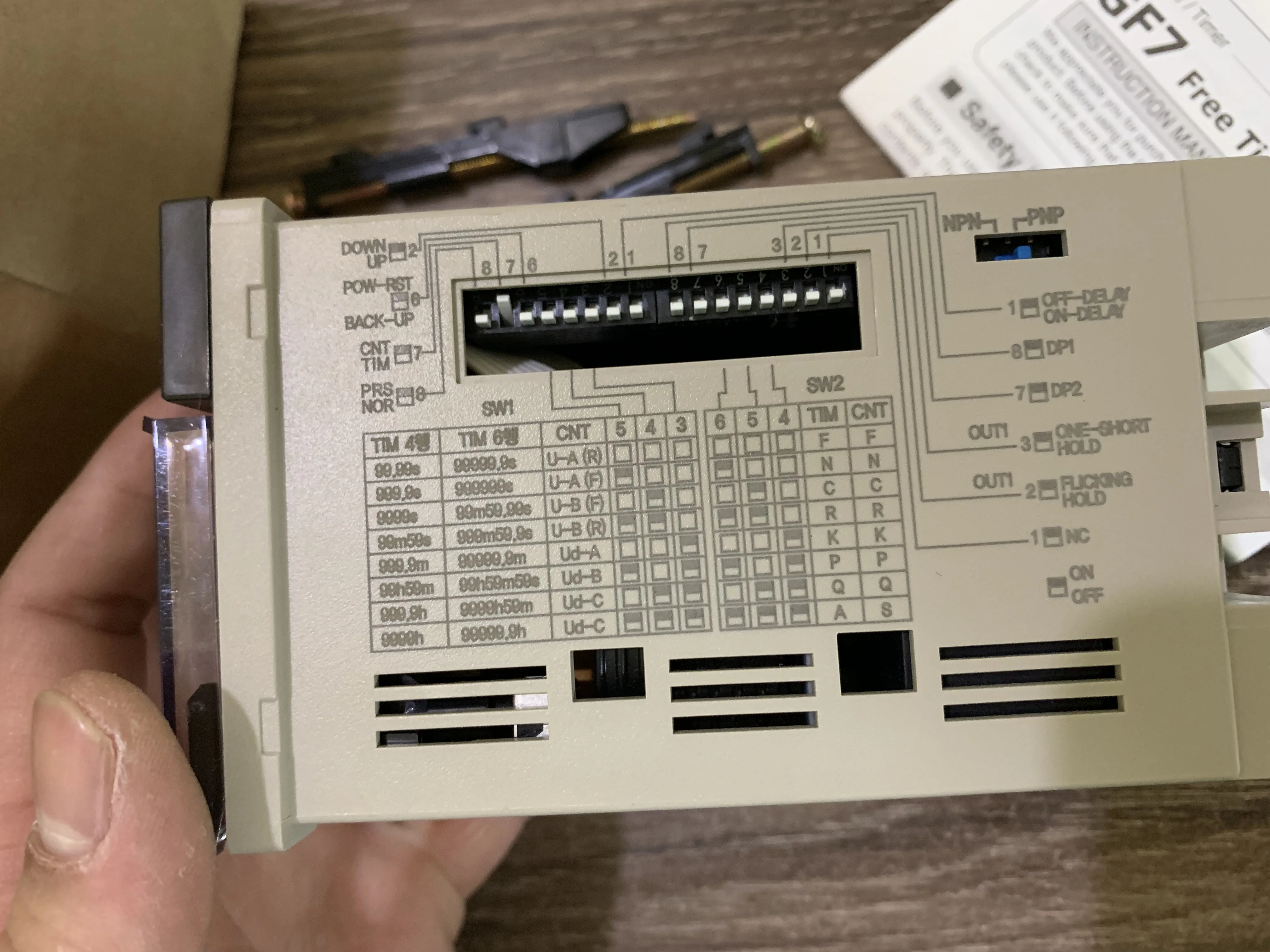 

New original authentic GF7-P41E HANYOUNGNUX timer