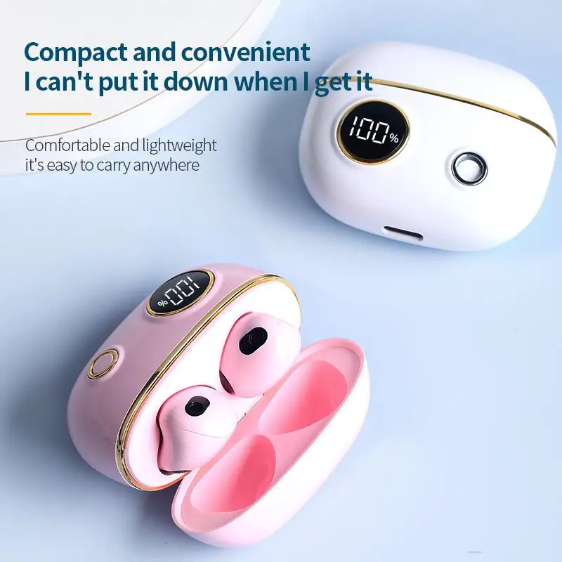 

WS True Wireless Bluetooth Headset APRO8 Retro Digital Display Game Music Wireless Headset