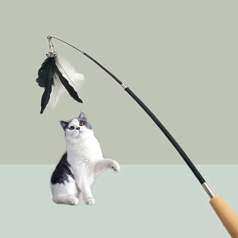 Трехсекционный твердый деревянный Телескопический регулируемый съемный