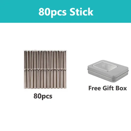 80pcs set Магнитные игрушки дизайнерский Строительный набор магнитные строительные блоки магнитные стержни и стальные шарики для взрослых рельефные игрушки для снятия стресса - Цвет: 80pcs set