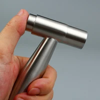 304 stainless steel toilet companion spray gun bidet toilet single cold water gun nozzle booster flusher