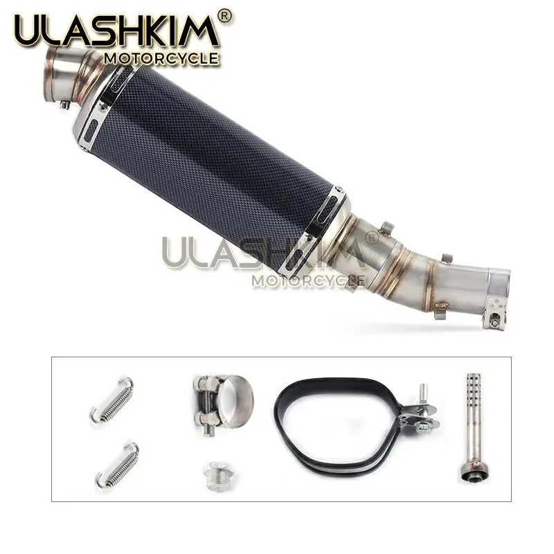 ER 6N 6F глушитель для мотоцикла средняя труба полная система слипоны kawasaki ER6N ER6F