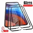 2 шт. закаленное стекло для Motorola MOTO E7 G10 G20 G30 G40 G50 G60 G100 G Play 2021 мощная полноэкранная защитная пленка стекло