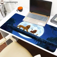 lion king customized 900x400 thicken large gaming mouse pad for laptop desk mat rubber non slip mousepad