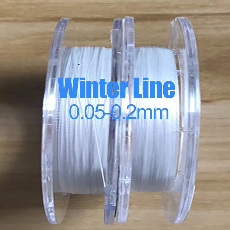 

Ice Fishing Line 4 Strands 50 Meters PE Winter Wear-resistant, Bite-proof, Super Strong Bream Carp Fishing Line Pesca