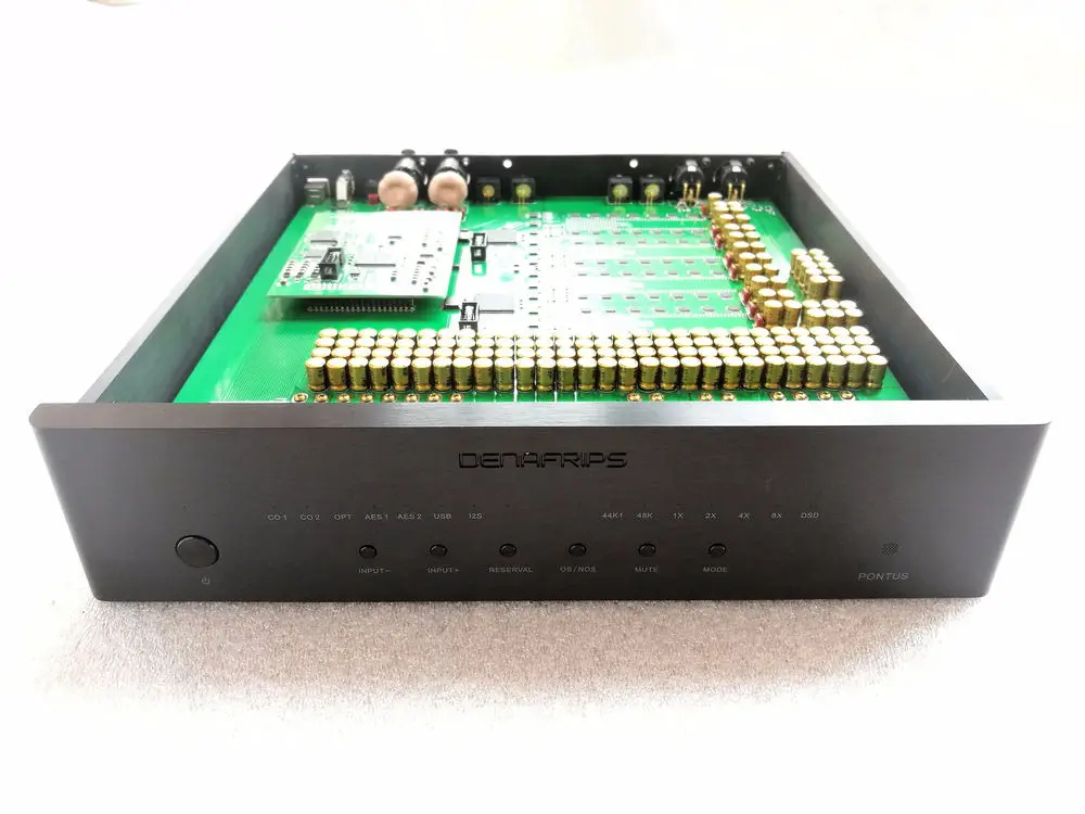 R-017 Denafrips PONTUS R2R DAC FIFO чистый сбалансированный декодер DSD I2S PCM AES оптический коаксиальный bnc-коннектор I/V трансформирующий аналоговый фильтр