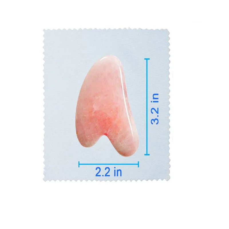 Массажная доска Guasha из натурального камня инструмент для ухода за здоровьем