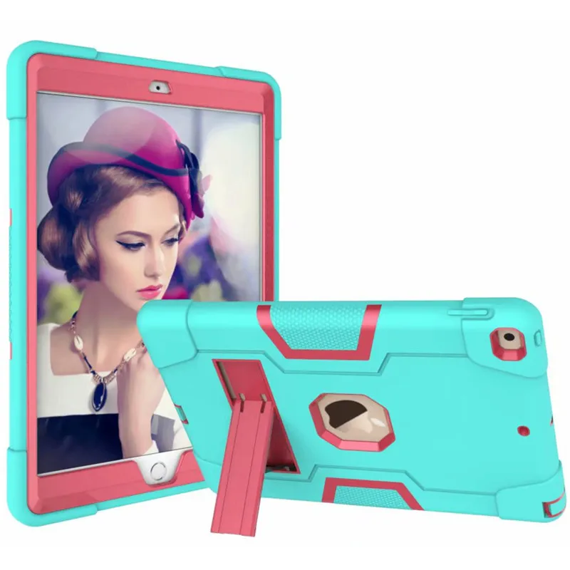 

Heavy Armor Shochproof kids Silicone Cover case for iPad 10.2 2019 7 7th Gen A2198 A2200 A2197 10.2" Tablet Funda Capa