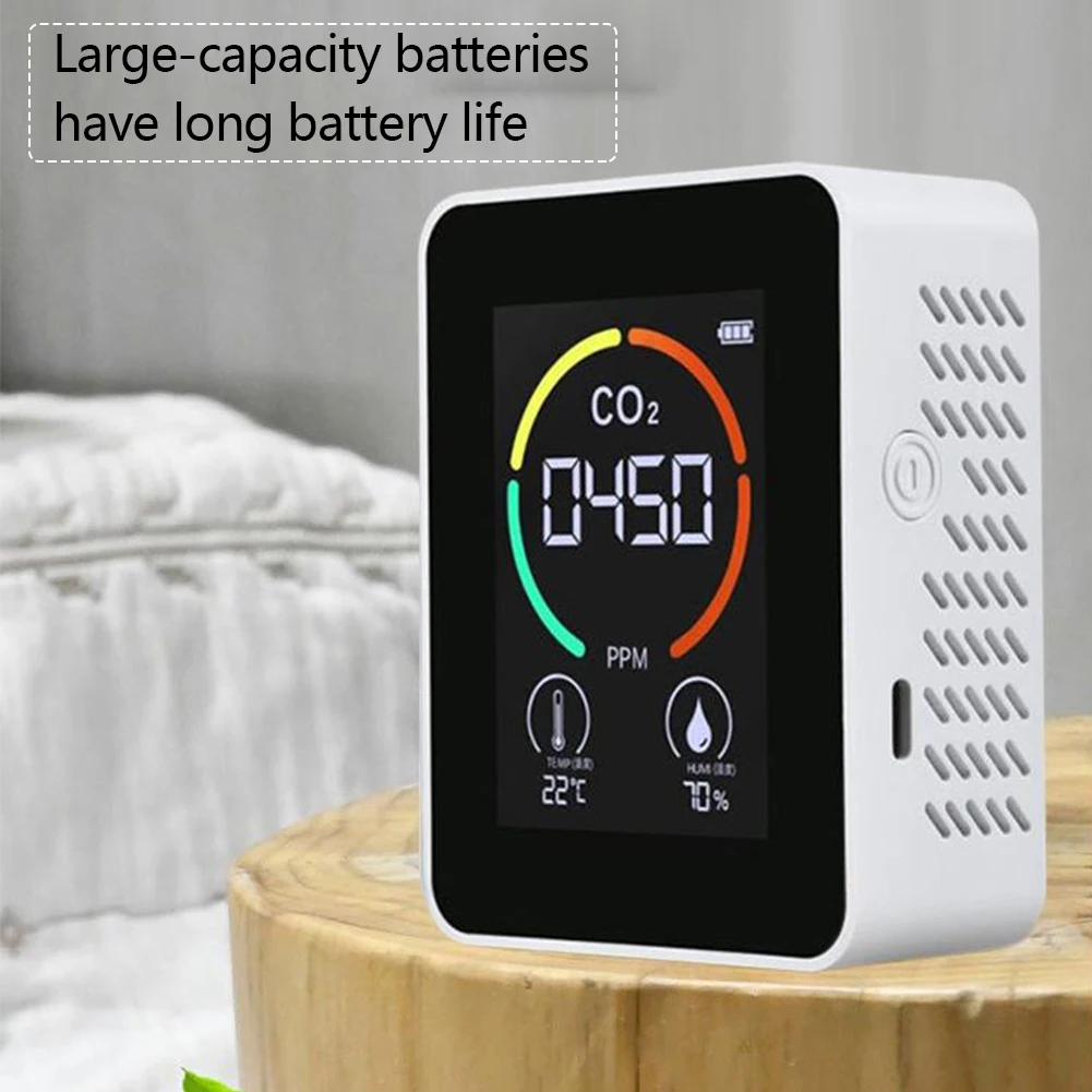 Датчик содержания углекислого газа в воздухе 1200 мАч|Газоанализаторы| |