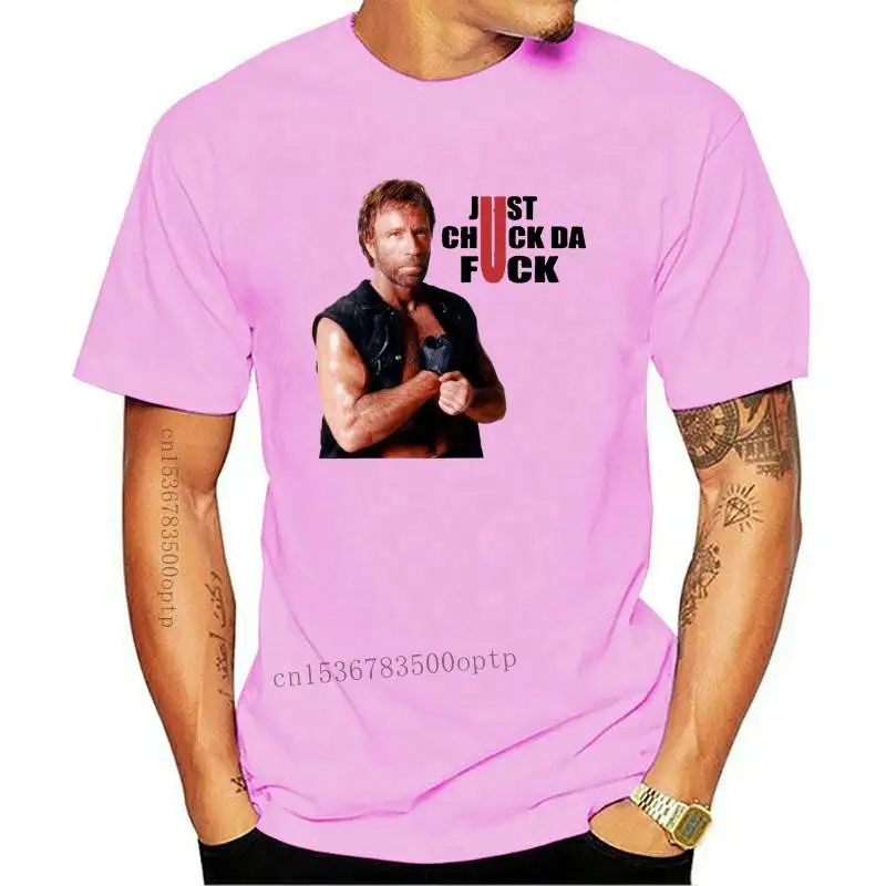 Мужская футболка с принтом Чака Норриса серая женская и | одежда