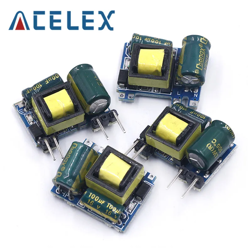 AC DC 5V 700mA 12V 300mA 3 5 W изолированный выключатель Питание понижающий преобразователь