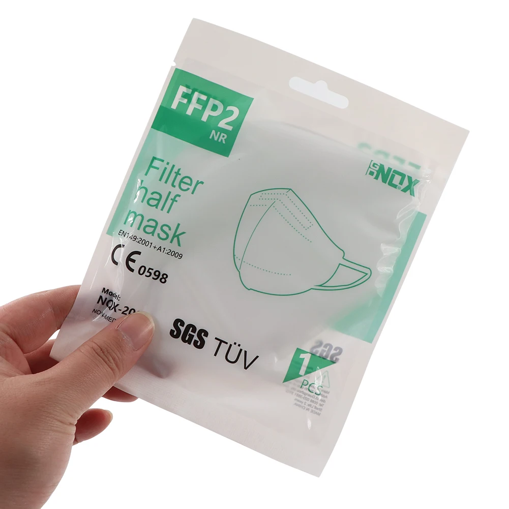 

40-100 PCS FFP2 Masken CE Masque Disposable Maske Individual Mascarillas Bag Pack Mask Schutzmaske