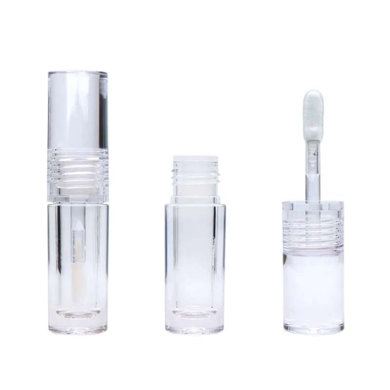 30pcs Lip Gloss Tubes with Wand Empty, 2.5ml Transparent Lip Gloss Containers, Clear Crystal Lip Gloss Tubes c090