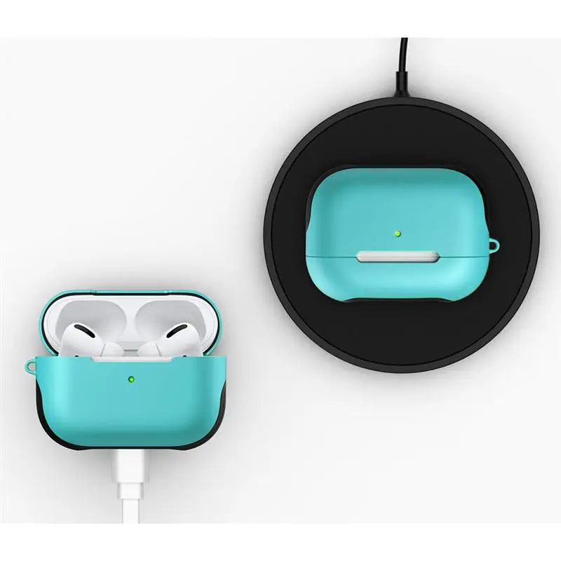 Беспроводной чехол для наушников креативный гарнитуры двухслойный защитный с