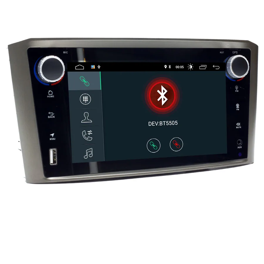 Android 9,0 Автомобильный мультимедийный плеер для Toyota Avensis T25 2003-2008 Wifi Bluetooth Радио DVD gps навигация Видео Аудио