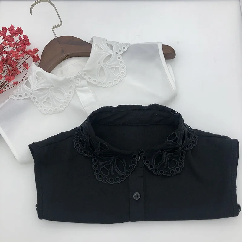 Linbaiway женская рубашка поддельные воротник блузка винтажные отделяемые с