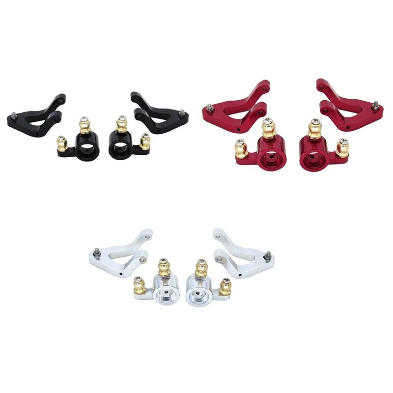

for WPL D12 1/10 RC Truck Car Upgrade Parts Metal Lower Swing Arm & Steering Cup Knuckle Set Accessories