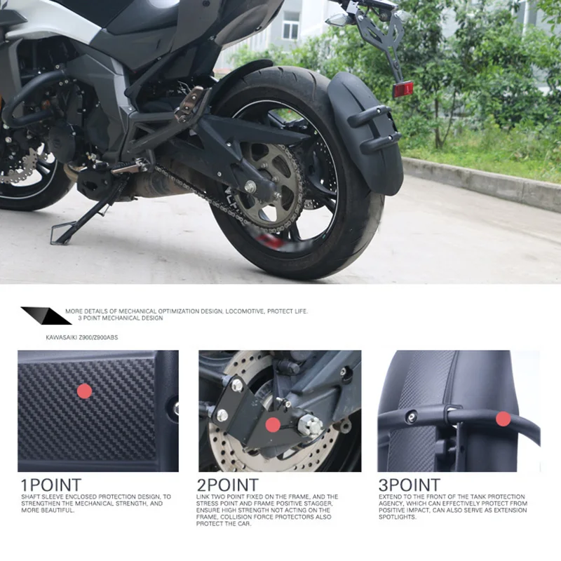 Мотоцикл для Yamaha MT07 MT09 крыло заднее покрытие MT 07 09 2014 2015 2016 Защита от брызг| |