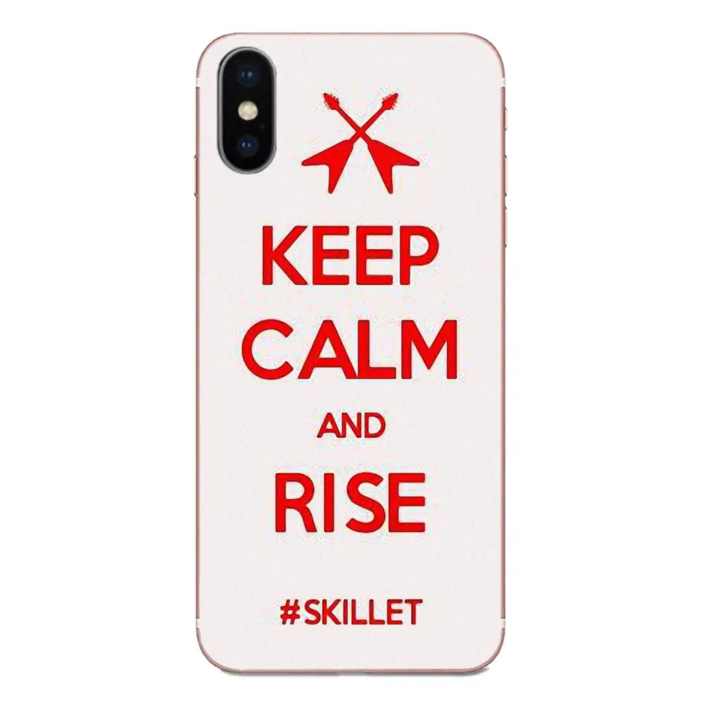Skillet Rock фирменный логотип Джон Купер плакат для Galaxy J1 J2 J3 J330 J4 J5 J6 J7 J730 J8 2015 2016 2017 2018