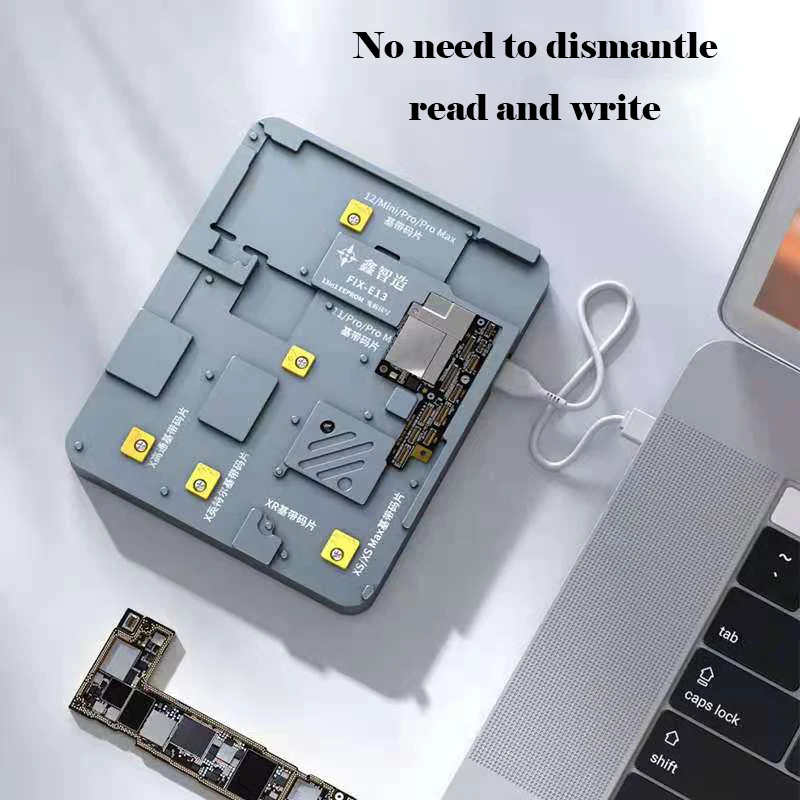 XINZHIZAO 13 In 1 FIX-E13 EEPROM Chip Test Programmer Logic Baseband fixture for X-12 Max Disassembly-free Read-write | Инструменты