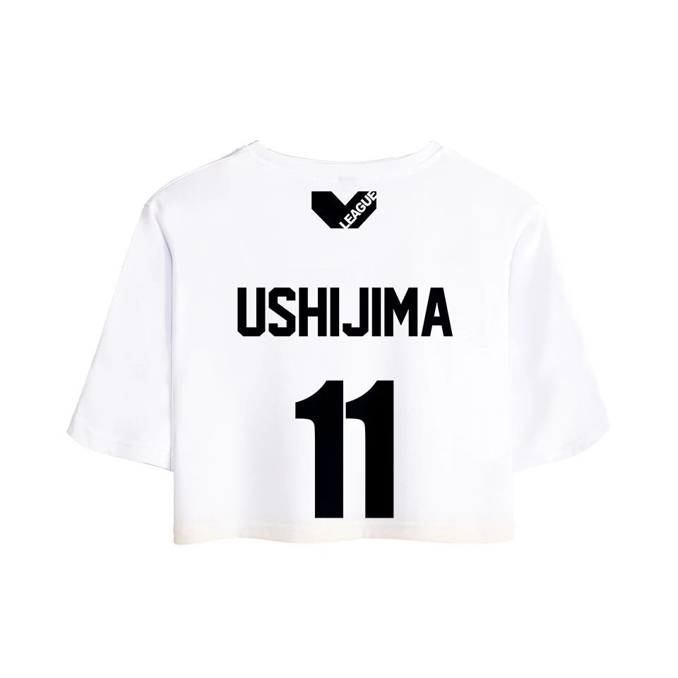 

Haikyuu MSBY Schweiden Adlers Cosplay Costume Karasuno High School Volleyball Uniform Tracksuit Women Top Shorts Set Sportwear