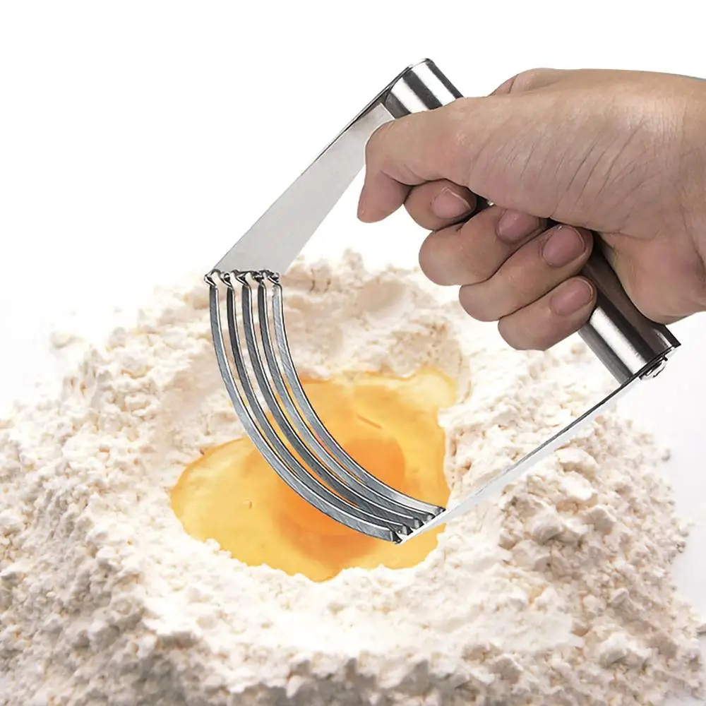 Измельчитель для теста из нержавеющей стали с 5 лезвиями | Дом и сад