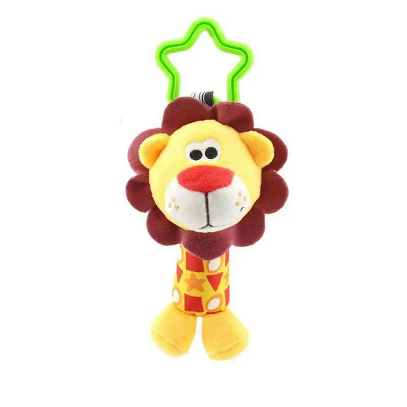 Infant Baby Kids rattle toys Wrist Rattle Mobiles Infant car bed hanging animal hand grab rattleor Newborn Children Xmas Gift - Цвет: 04