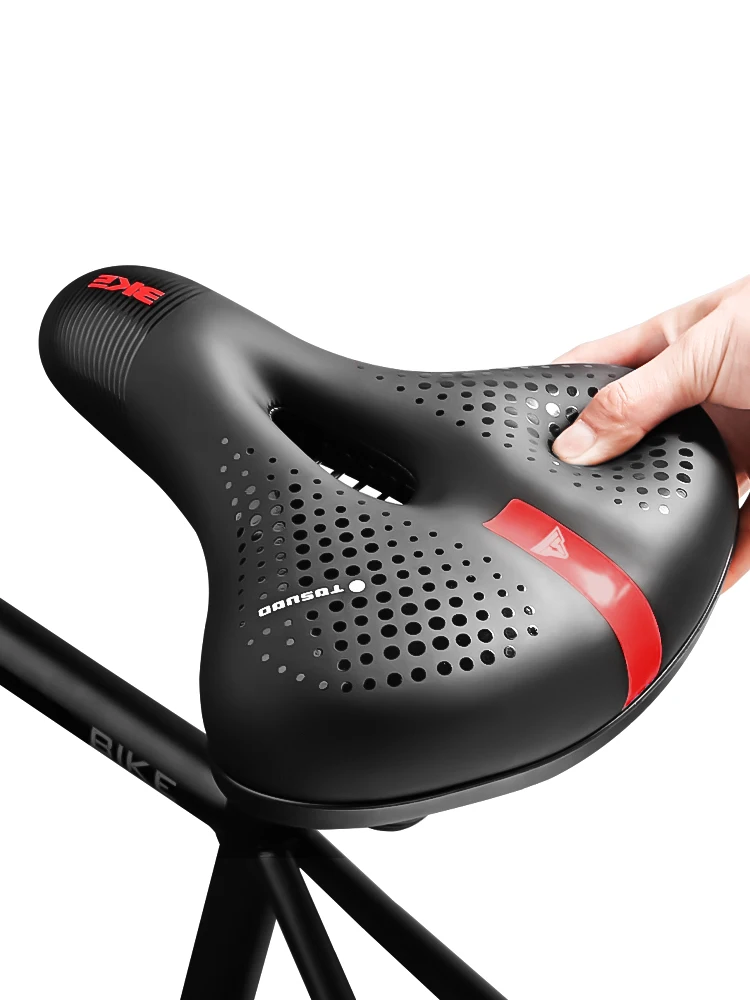 

Soft Cover Suspension Saddle Bike Accessories Mtb Specialized Saddle Touring Bike Mtb Shock Absorber Asiento Bicicleta Seat EH50