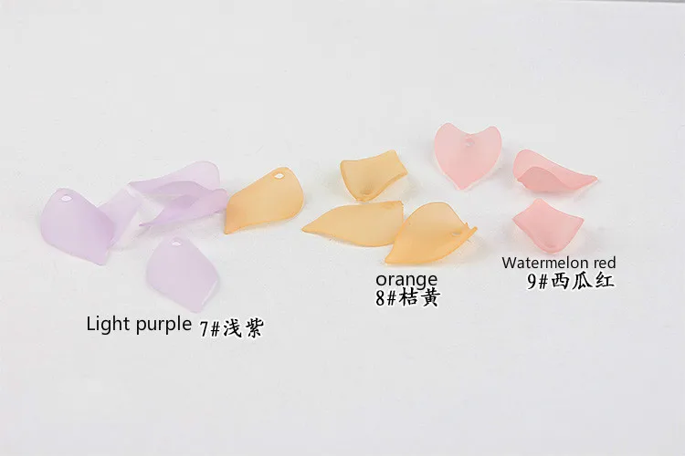 Красивые лепестки цветов аксессуары для подвески сделай сам корейские ювелирные